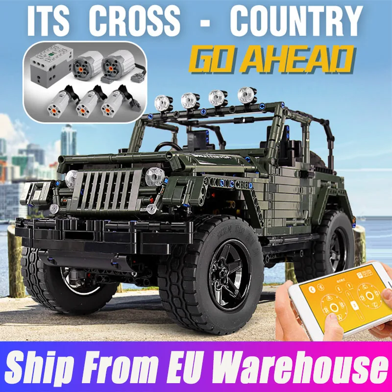 Пресс форма для King MOC 5140 Technic приложение RC Jeepsd Wranglersd авантюриста внедорожных
