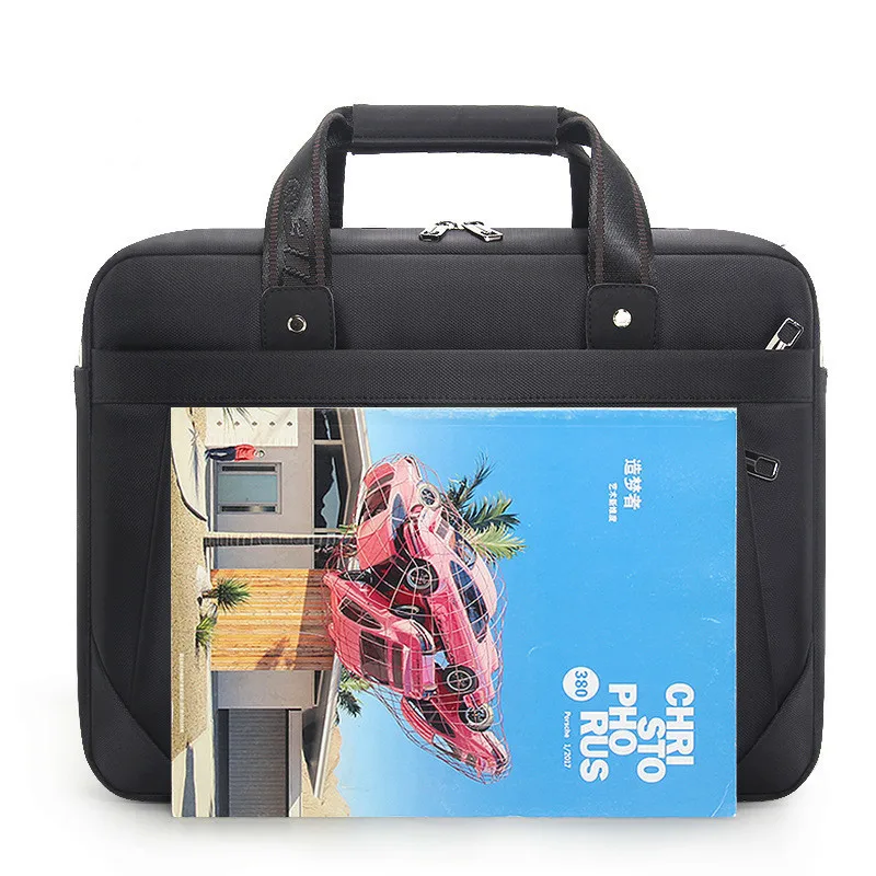 

Briefcases Men Business Notebook Computer Handbag Document Bag 15.6 Inch Laptop Bags Men's Handbags Work Office Bag Bolso Hombre