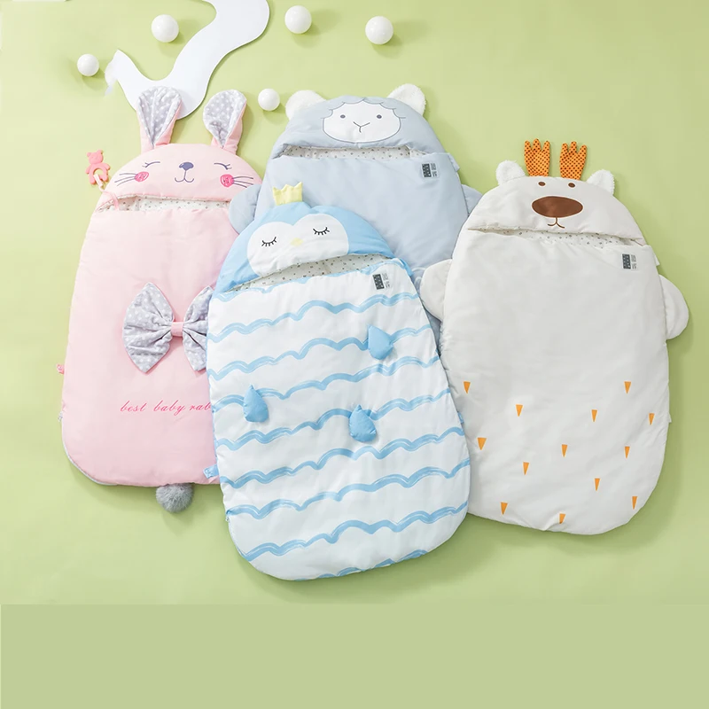

Newborn Baby Winter Warm Stroller Sleeping Bags Infant Baby Blanket Swaddle Wrap Sleeping Bag Toddler Outdoor Swaddle Wrap