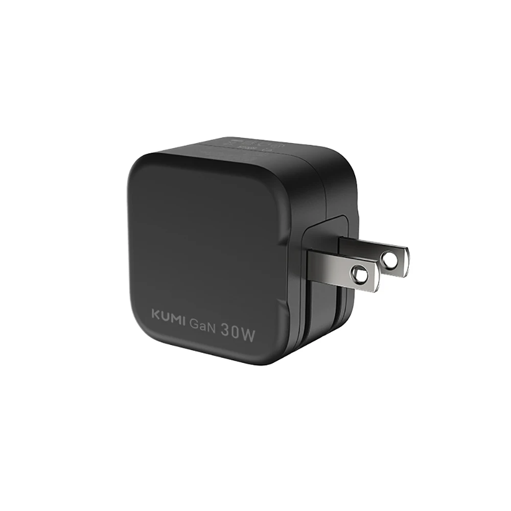 

Original KUMI GaN 30W Quick Charger P39 USB Type C PD30W Charger QC 3.0 Fast Charger For Xiaomi iPhone 12 Pro Folding Plug