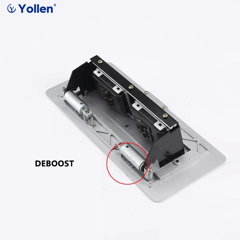 

Aluminum Panel EU Standard With EU plug Hidden Type Table Socket 2 Way Electric Outlet 2USB+2EUR office kitchen cabinet desktop