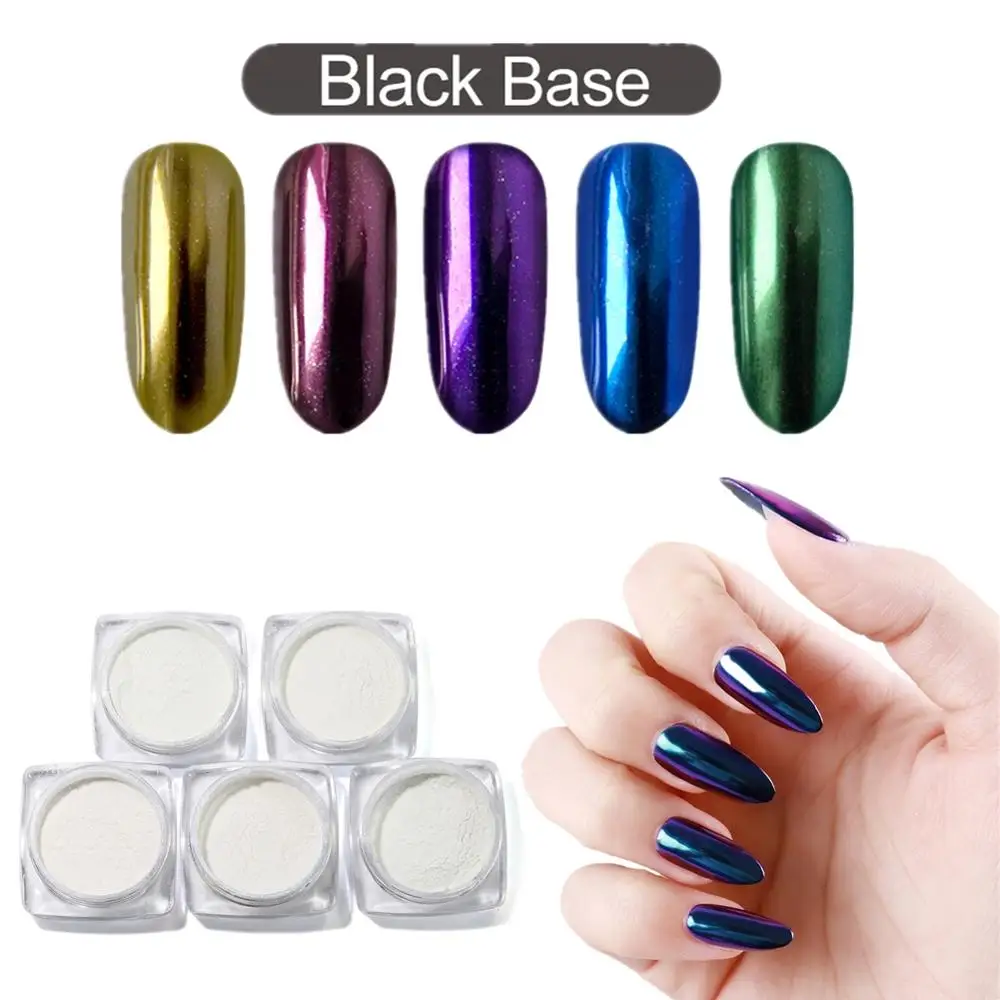 1 шт. зеркальный блестящий пигмент для ногтей порошок Пыль маникюра Блестящий