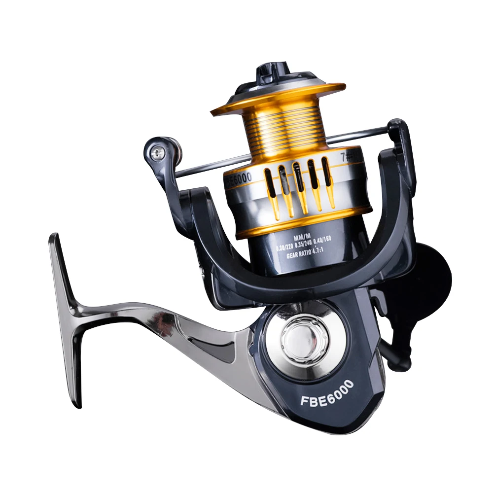 Рыболовная катушка Kmucutie спиннинговая Ультралегкая сверхгладкая для морской и