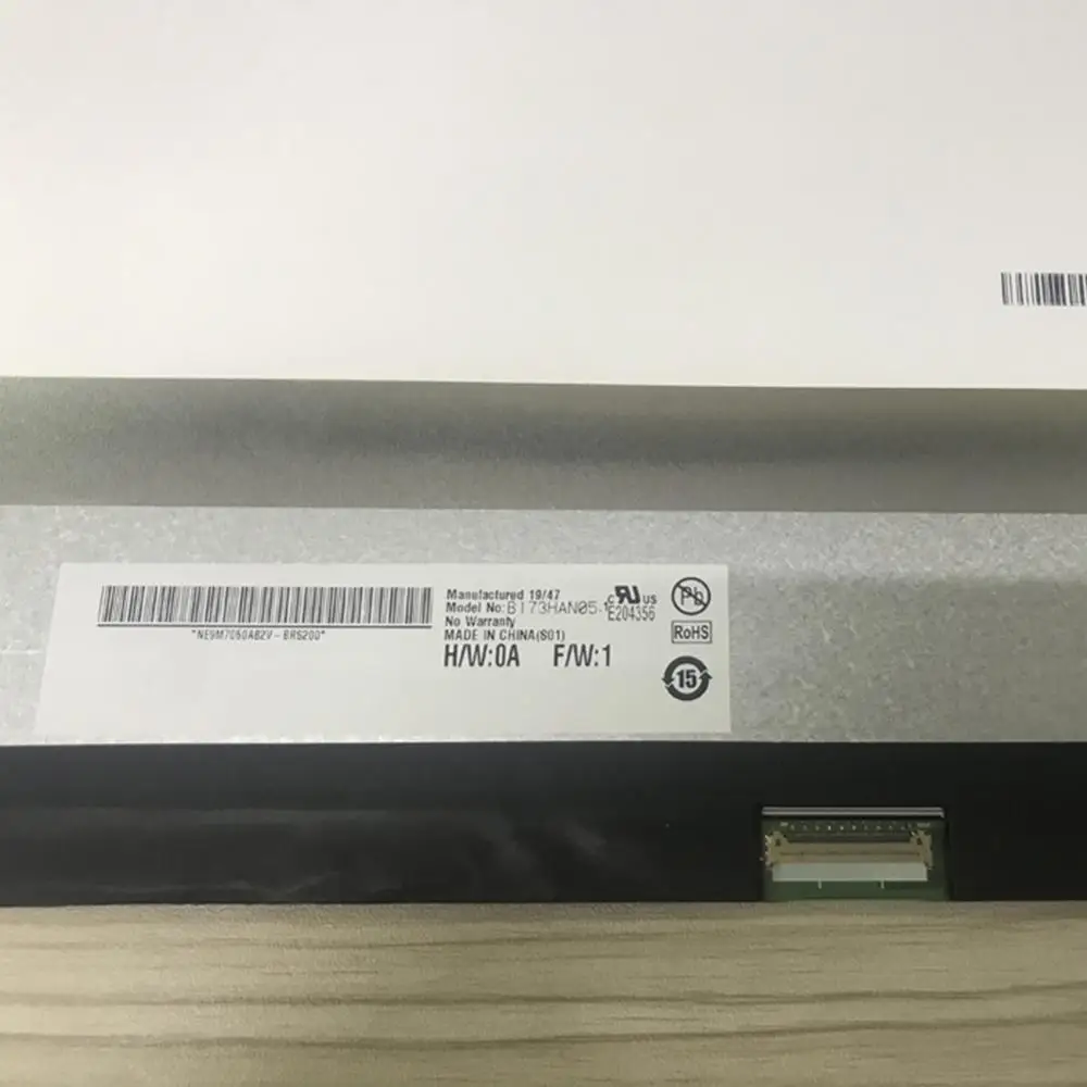 Koop Originele 17.3 ''Ips Fhd Led Lcd-scherm Matte Display 240Hz 100% Srgb Voor B173HAN05.0 1920X1080 Edp 40PIN