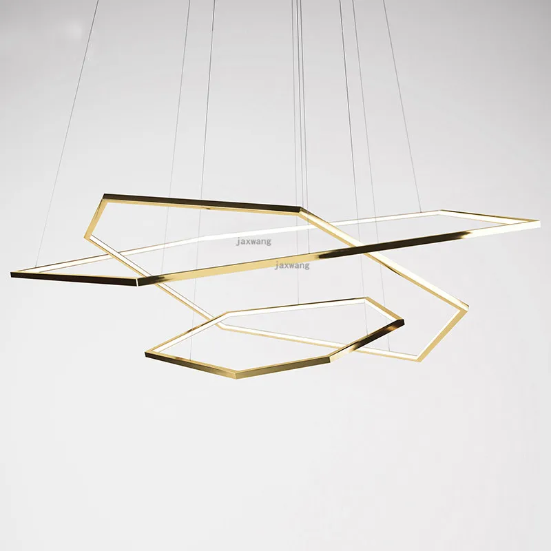 

Postmodern LED Lustre Chandelier Living Room Home Decor Hanging Lamp Loft Pendant Lamp Lights Hotel Luxury Chandelier Lighting