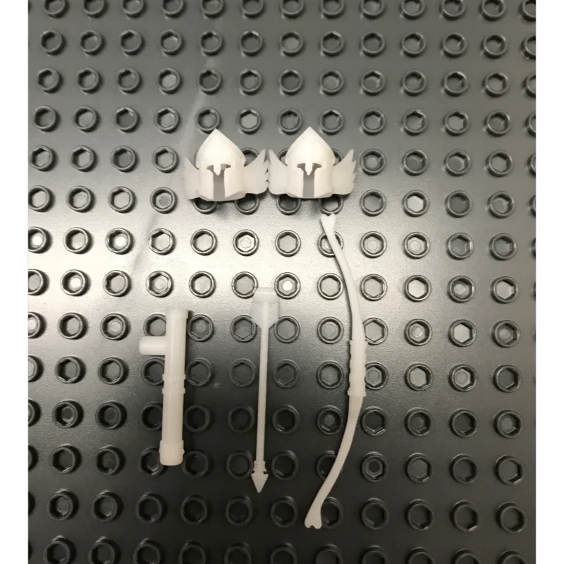 

3D PRINT DIY toy accessories shield helme bow arrow Compatible With mega