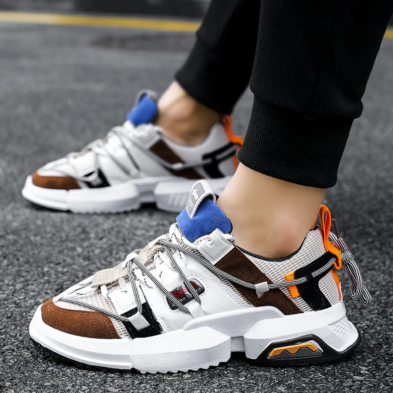 Новые крутые кроссовки для мужчин удобные беговые износостойкие бега