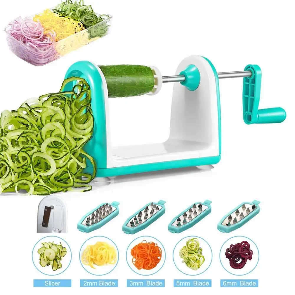 SALANGE шинковка для капусты Spiralizer овощерезка нержавеющая сталь измельчитель лапша