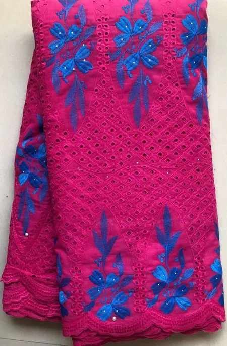 Горячая продажа 100% хлопок африканская сухая кружевная ткань нигерийская 2020