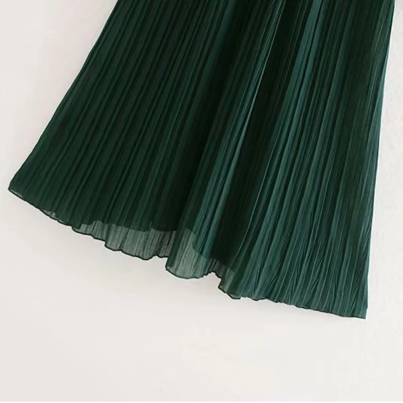 AGong женские платья с воротником-стойкой модное однотонное тонкое Каскадное