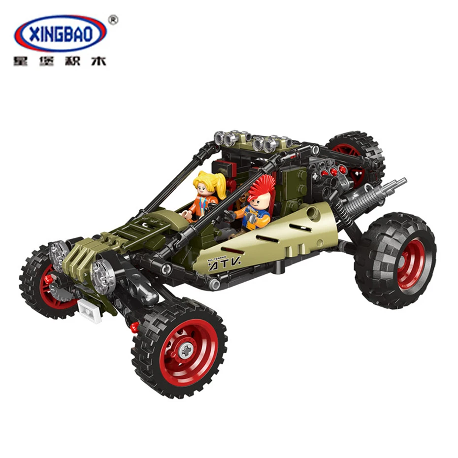 

XINGBAO 03033 TECHNIC Series Assembly Car The Off-road Car Set Building Blocks Bricks Educational Toys Birthday Gifts For Kids