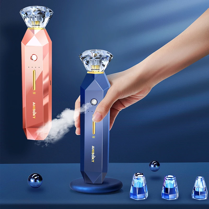 Electric Blackhead Remover For Face Humidifier Moisturizing Facial Cleaning Pore Acne Vacuum Cleaners Skin Care Tools | Красота и