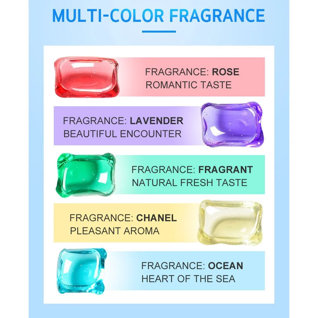best selling 2019 products Portable Laundry Gel Bead Capsules Travel Washing Liquid Pod Cleaner Cleaning support dropshipping | Дом и сад