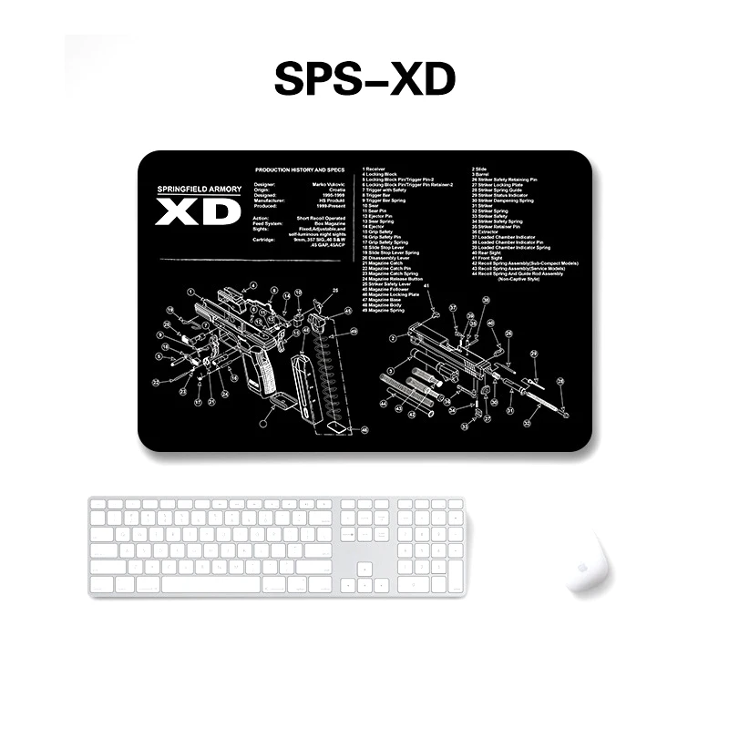 Glock имперский винтовка Разделение резиновые Мышь зарядного устройства с Печать