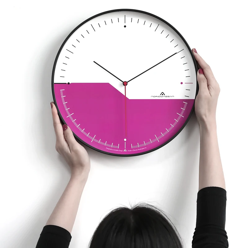 

Nordic Modern Wall Clock Simple Living Room Mute Vintage Wall Clock Bedroom Home Decor Kitchen Relojes De Pared Home Decor Bb50