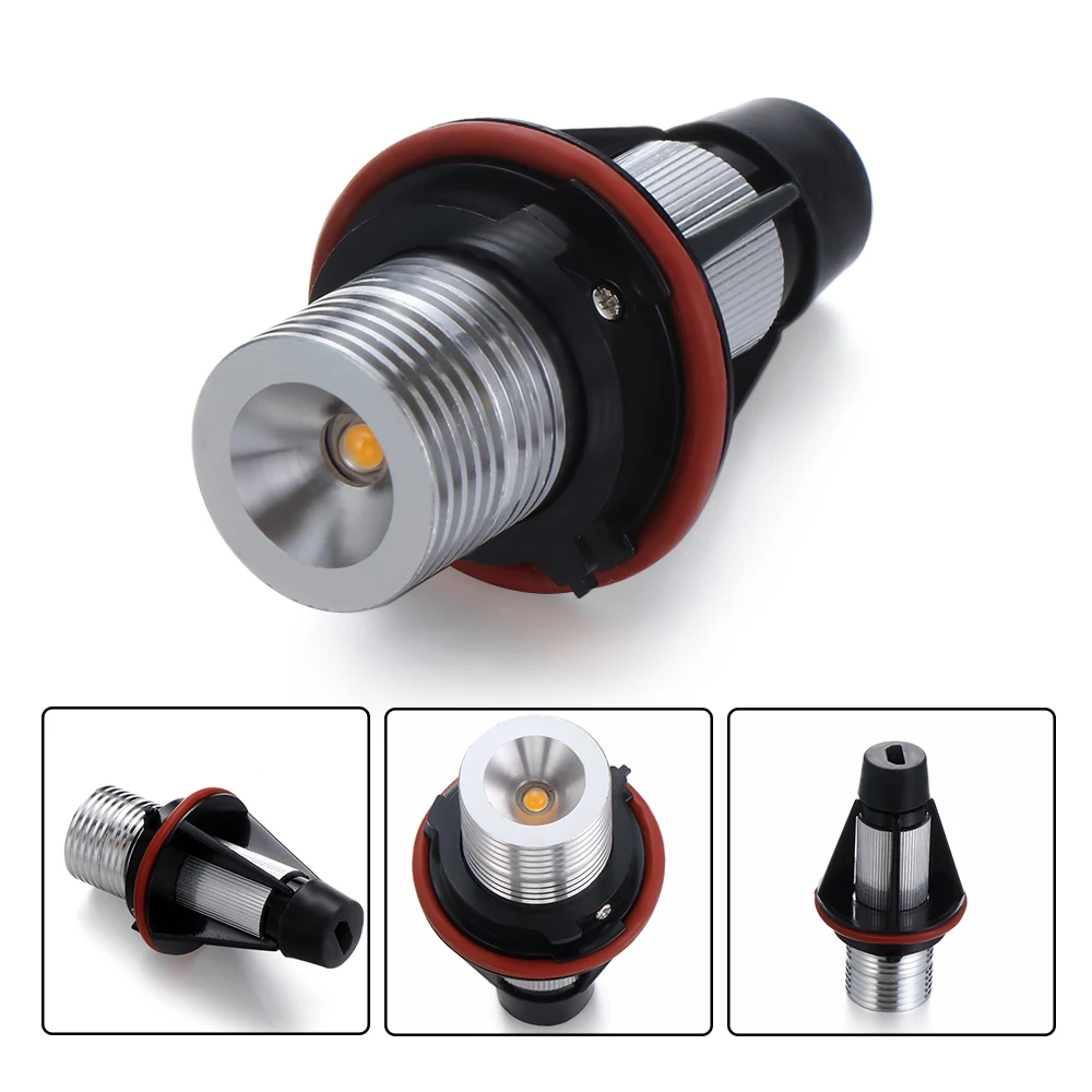 2 шт. авто лампы без ошибок Ангел глаз Halo Кольцо маркер автомобильный боковой