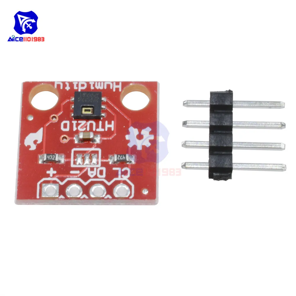 Плата модуля датчика температуры и влажности diymore HTU21D для Arduino | Электронные
