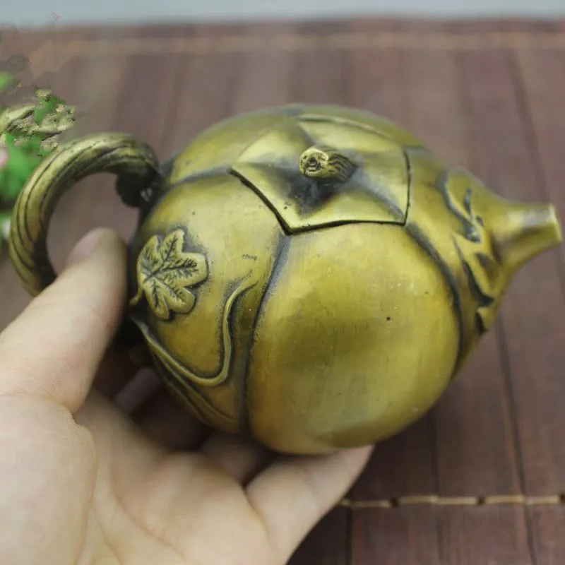 Home Decoration of Chinese Brass Leaf Wine Bottle | Дом и сад
