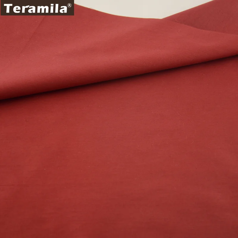 2016 благородный Роза сплошной красного цвета 100% хлопок Ткань жира квартал