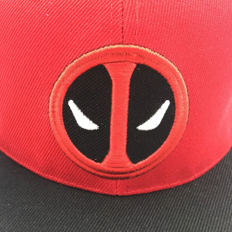 Модная хлопковая Снэпбэк Кепка унисекс в стиле аниме дэдпул для улицы хип хоп с
