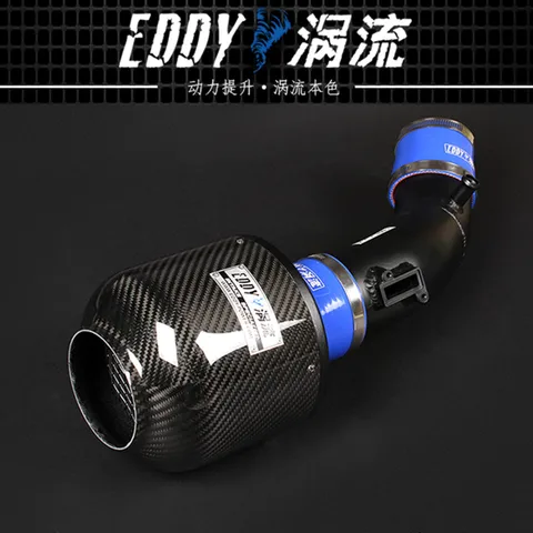 Воздухозаборная труба EDDY, воздушный фильтр из углеродного волокна для Honda Accord 2.0L 2.4L 1,5 T 3,5 V6 2014-2019, детали автомобильного двигателя
