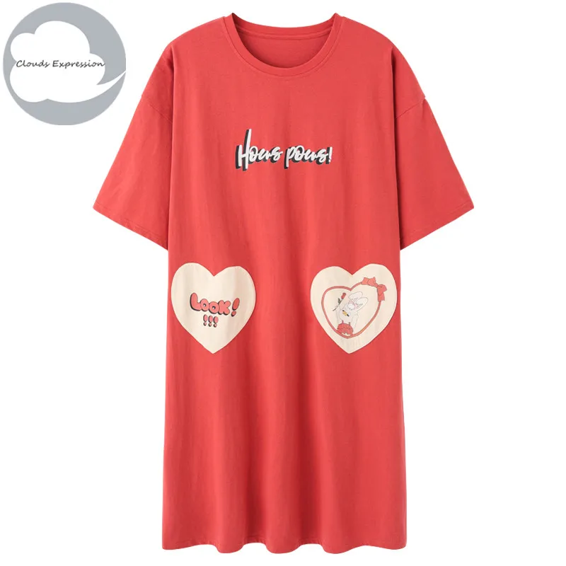 2020 Летняя трикотажная Хлопковая женская пижама с круглым вырезом и коротким