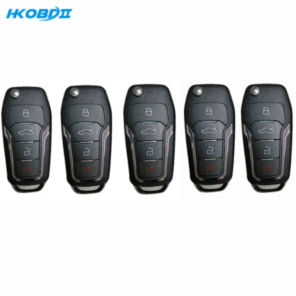 HKOBDII KEYDIY новый размер KD B12 3 + 1 4 4Button B series универсальный пульт дистанционного