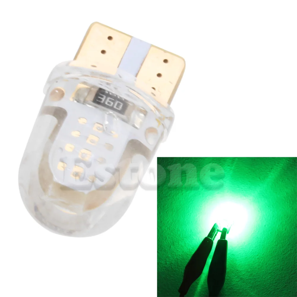 1pc T10 194 168 W5W 8 SMD LED Canbus Silica Bright License Light Bulb Warm white Y51C | Автомобили и мотоциклы