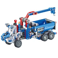 compatible with lego blocks educational toys assembling gears construction machinery childrens and elementary school gifts