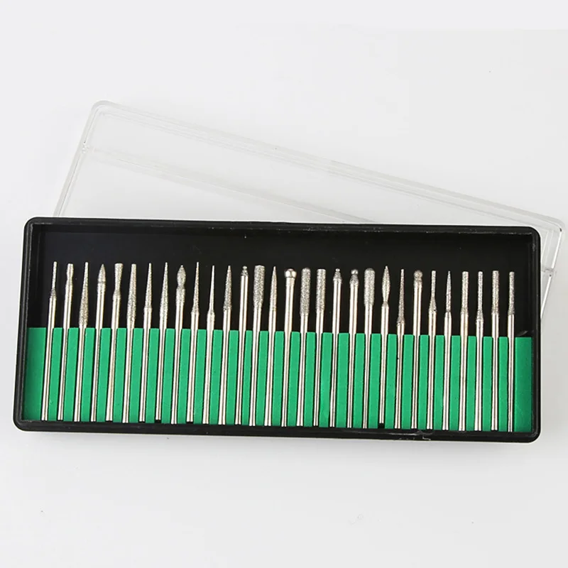 Набор фрез для ногтей 42 шт. электрическая пилка полировка фрезеровка 2 35 стержней