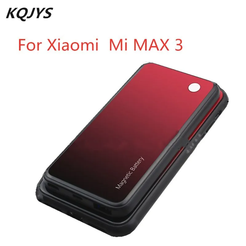 KQJYS внешнее магнитное зарядное устройство чехол s для Xiaomi mi X 3 Чехол зарядное устройство чехол power Bank чехол