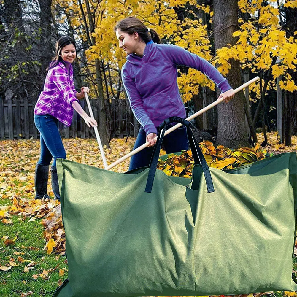 

Leaf Storage Bag Vacuum Bags Reusable 600D Oxford Vacuum Bag Waterproof Sack Garden Waste Bags Organizer Collection Bag Outdoor