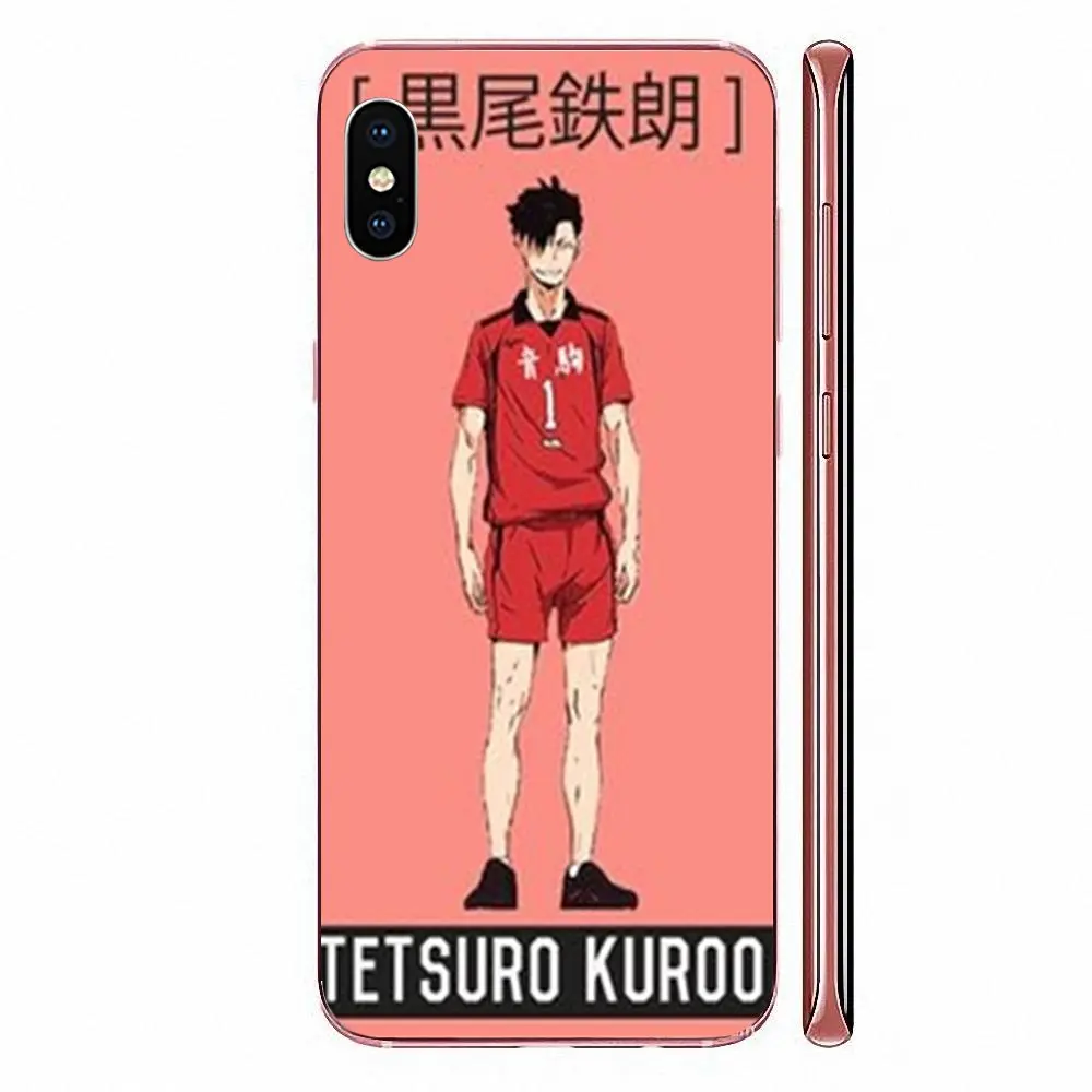 Футболка для волейбола Haikyuu Nekoma трикотажная кофта Galaxy Grand A3 A5 A7 A8 A9 A9S On5 On7 Plus Pro Star