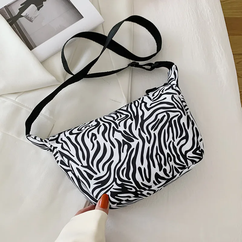 

Женская Холщовая Сумка через плечо, полосатая дамская сумочка на шпильке с принтом