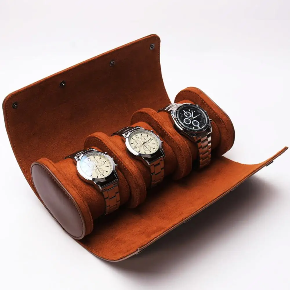 1 шт. 3 слота часы коробка для хранения прочный Портативный креативные держатель