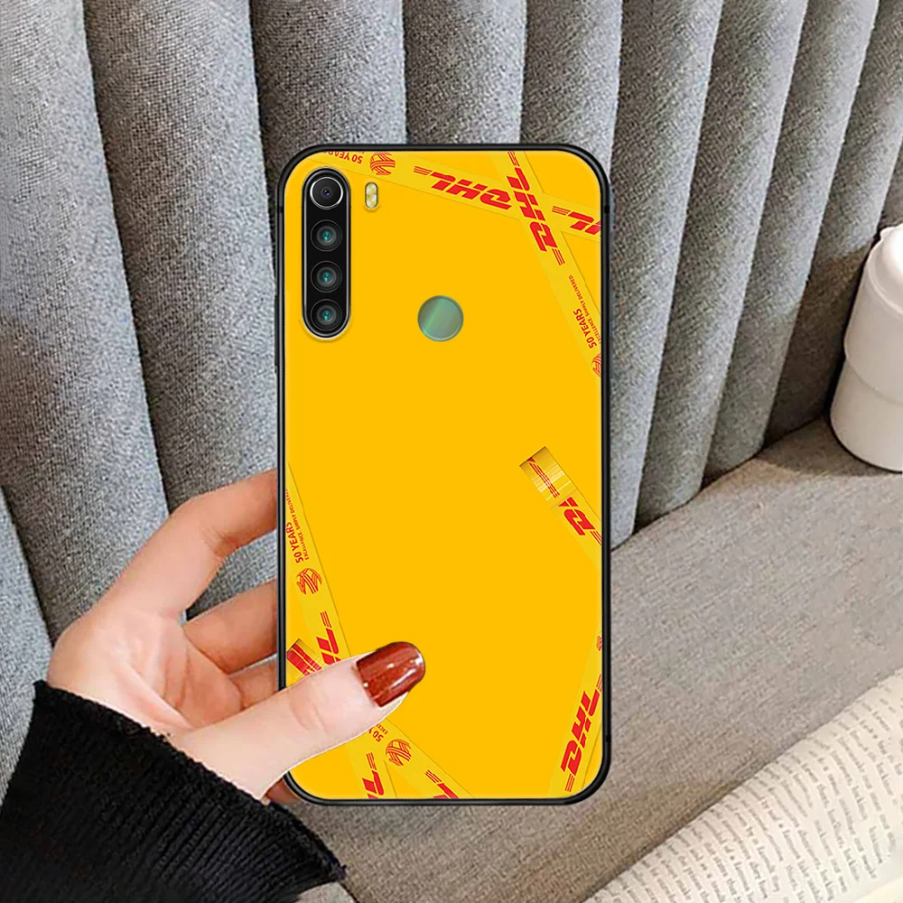 

DHL Express Phone Case cover For XIAOMI Redmi Note 3 4 4X 5 6 7 8 9 Pro T S max black funda trend waterproof 3D cell cover