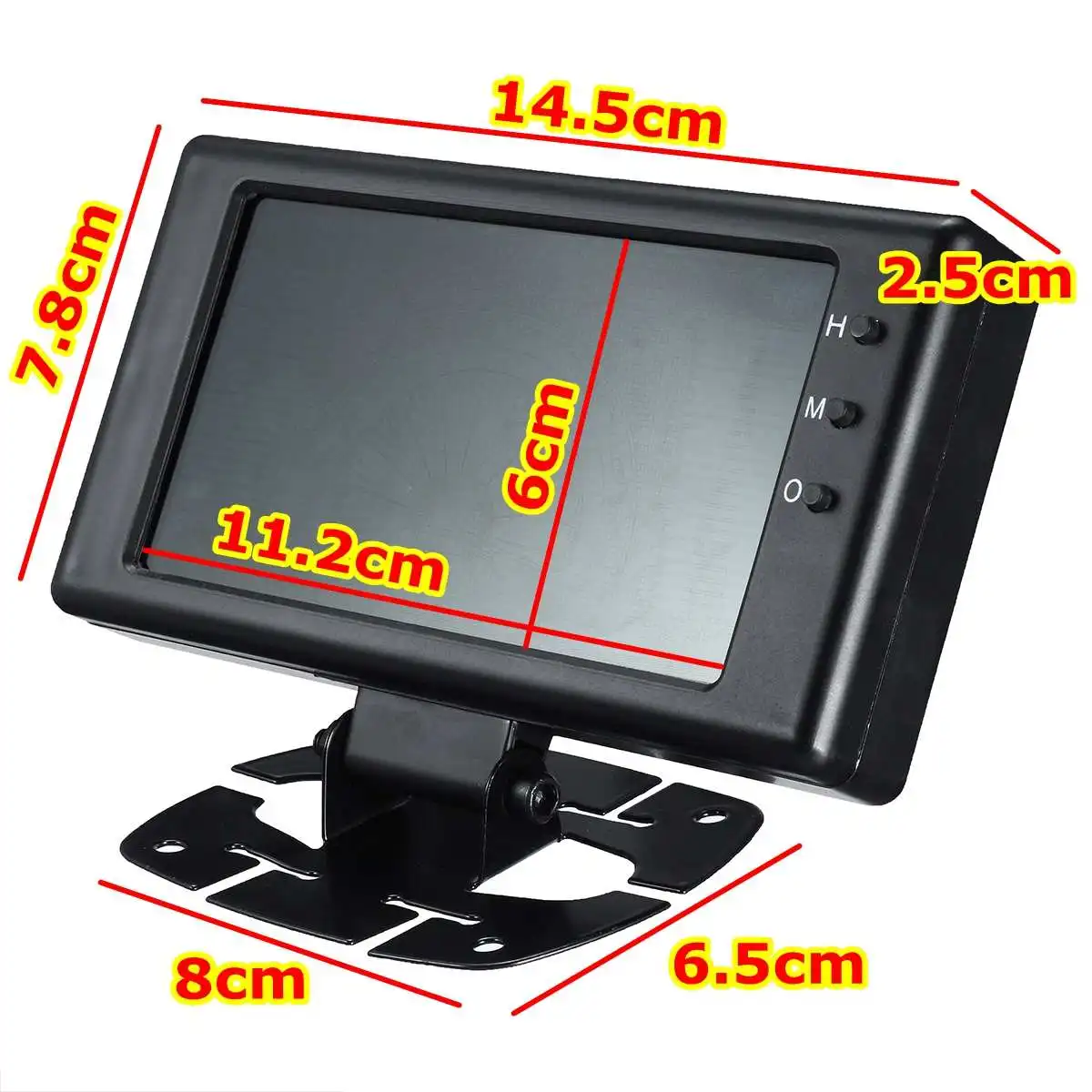 Горячая продажа автомобиль 6 в 1 ЖК-цифровой датчик давления масла напряжение