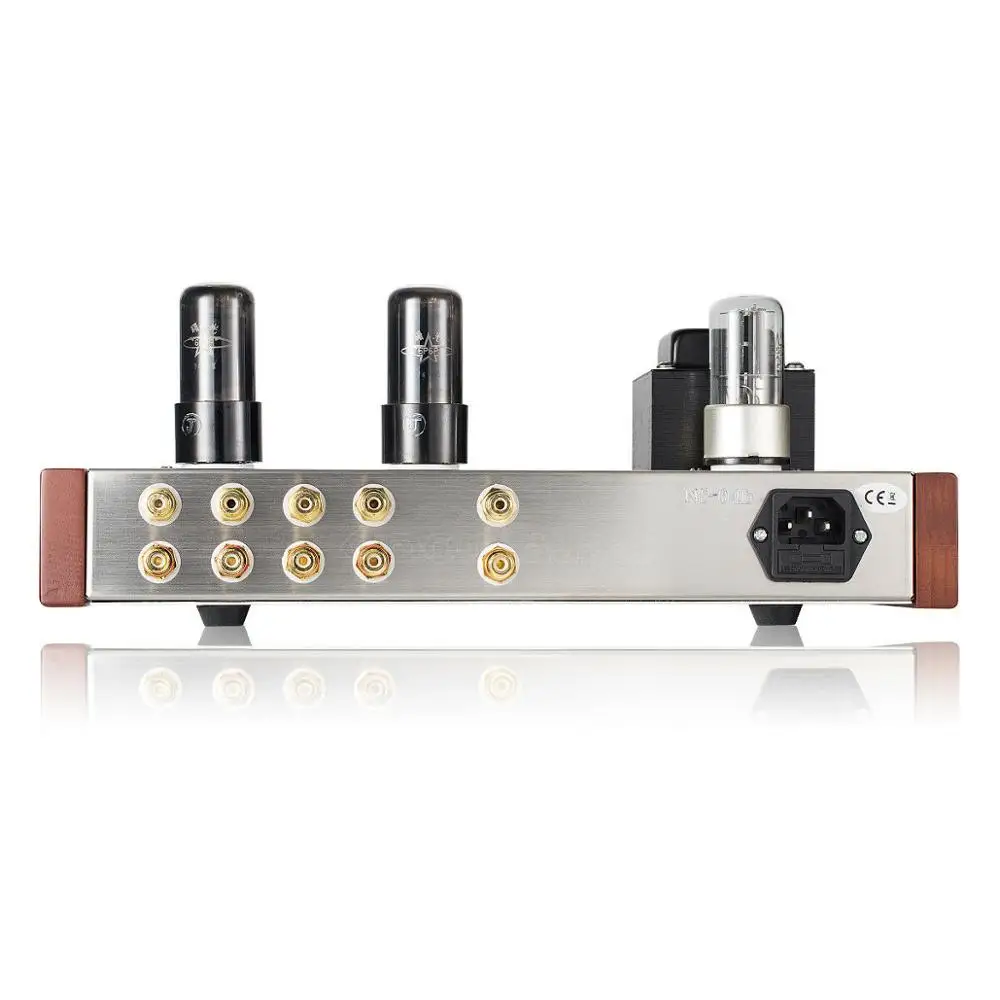 Вакуумный трубный усилитель Douk Audio 6J4 + 6P6P Hi Fi домашний стереоусилитель класса A 4