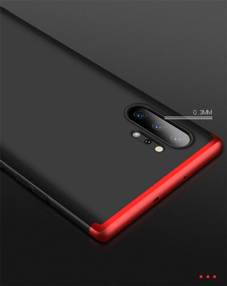 360 Полный ударопрочный чехол для samsung Note 10 Plus Pro Чехол 3 в 1 жесткий чехол для samsung Galaxy Note 10 Plus Note10 Capa