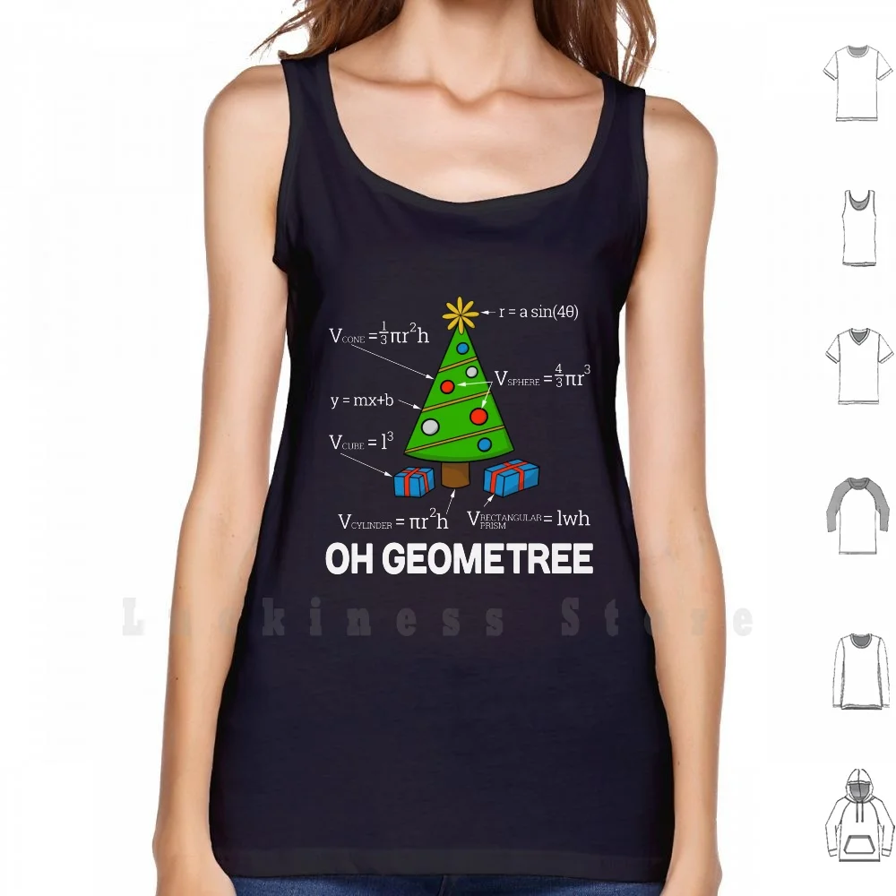 

Математическая геометрия, Рождественская елка Geometree, майки, 100% хлопок, геометрия, учитель математики, уравнения объема, научные забавные