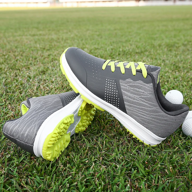 Кроссовки мужские водонепроницаемые спортивная обувь для гольфа удобные