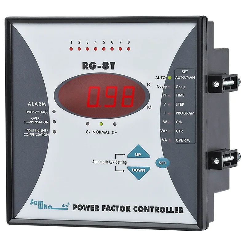 Samwha Dsp RG 8T Мощность контроллер коэффициента 8 шагов 220VAC 50/60Hz|Регуляторы реактивной