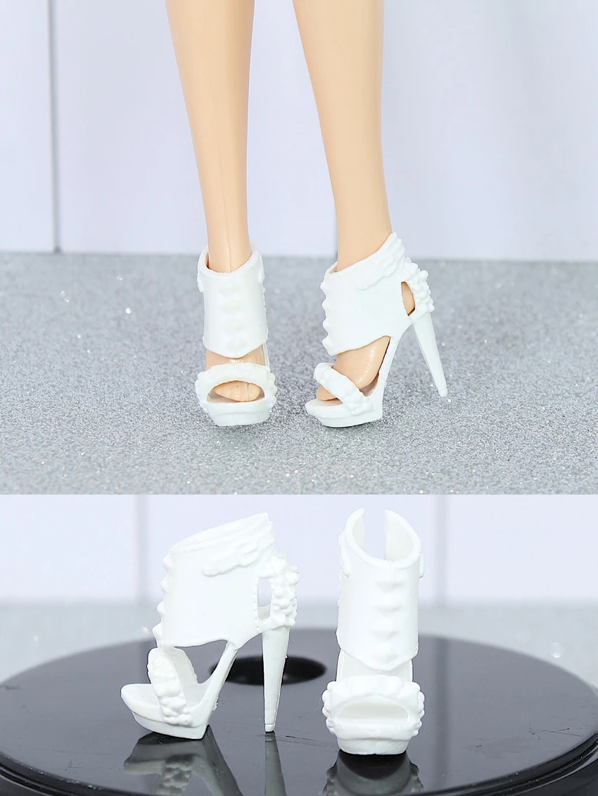 Коллективная серия оригинальных модных туфель на высоком каблуке/кукольные