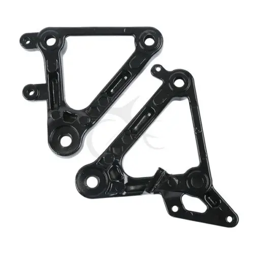 

Motorcycle Front Footrests Foot pegs Set For Honda CBR400 NC23 1988-1989 88 89 Aluminum