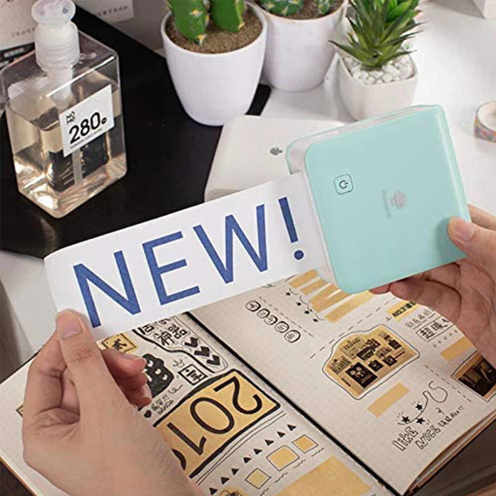 Карманный принтер Phomemo M02 Pro устройство для изготовления золотых наклеек подходит