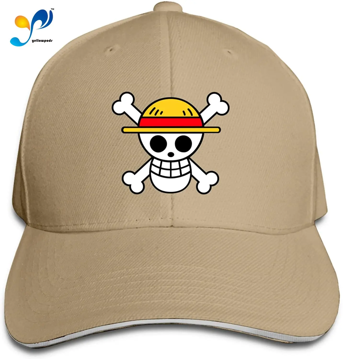 

Funky Dad Hat One P-Iece Adjustable Sandwich Baseball Cap for Women's/Men's