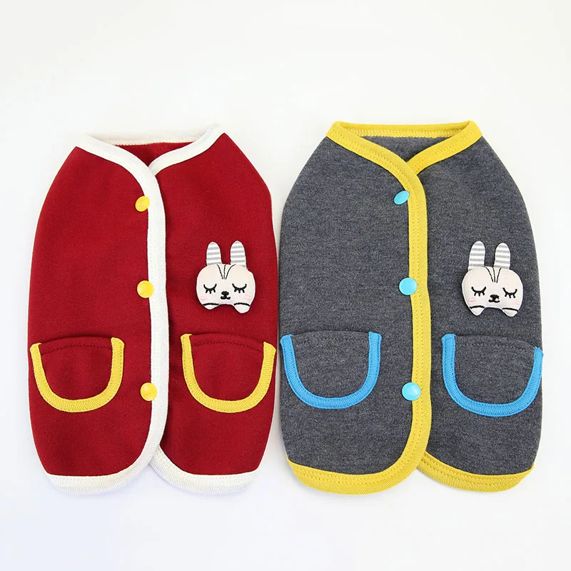 

S-2XL Pet Dog Cute Jacket Clothes Thickening Coat Dogs Jacket Clothes Winter Classical Warm Pets Dogs Coats Chihuahua