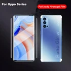 Гидрогелевая пленка для Oppo Realme GT X7 Pro Find X3 pro X2 Pro, Oppo Reno 5 4 3 профессиональная защитная пленка