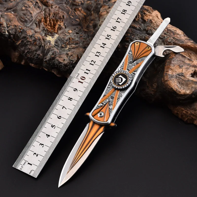

EDC Stainless Steel Multifunctional Outdoor Self-Defense Knife Mini folding Knife Tactical Knife Hunting Knife Military Knife