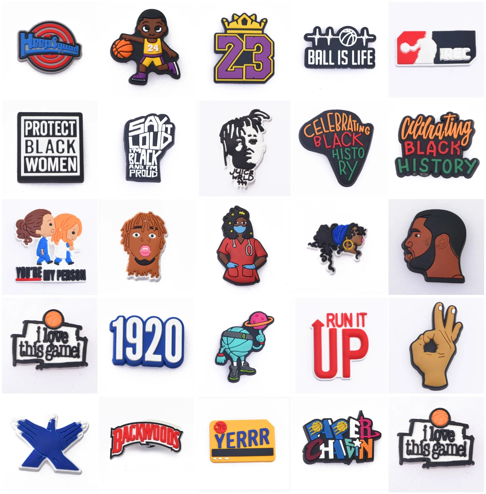 Новинка 1 шт. ПВХ защитная Черная Стильная серия обуви украшение для